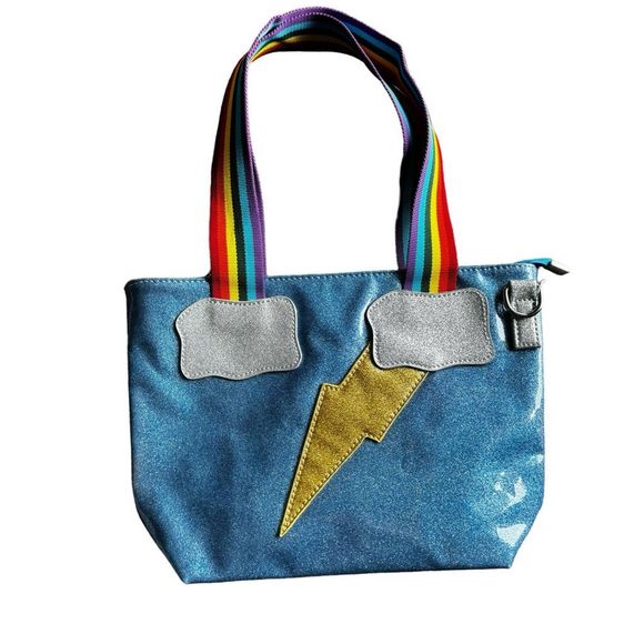 Bari Lynn Girls Sold Out Rainbow Cloud Bag NWT - Picture 1 of 4
